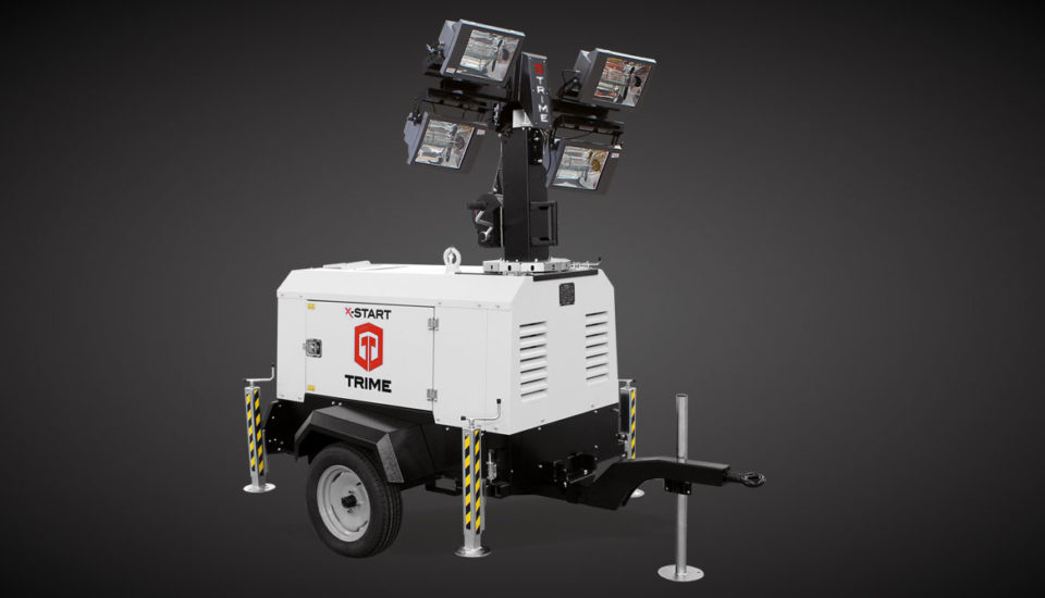 X-start LED lighting tower rental